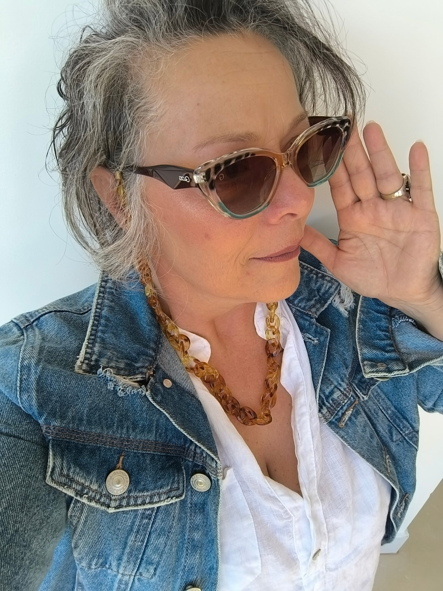 Óculos de Sol Feminino Gatinho Clássico em Acetato – Gloss