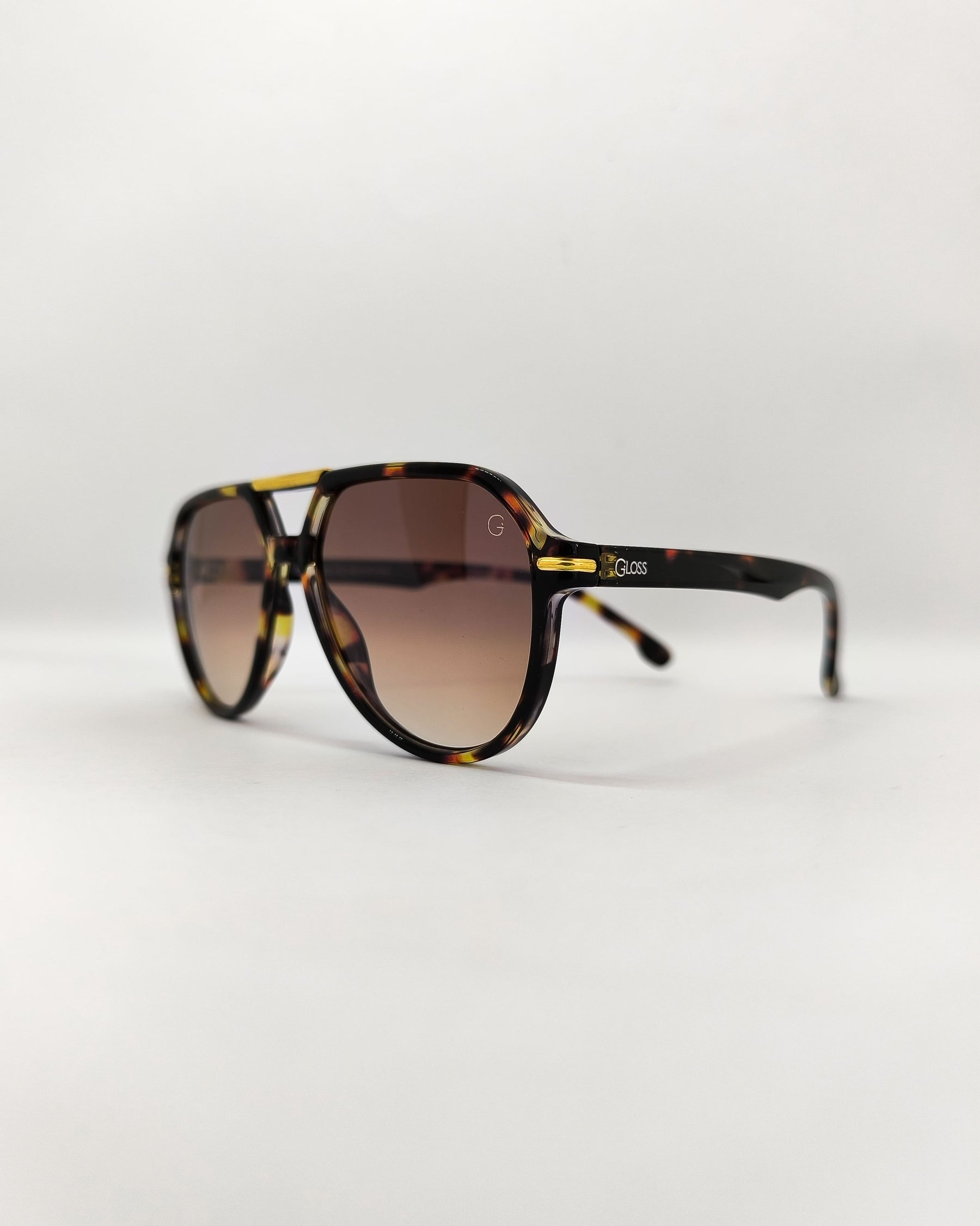 Óculos de Sol Unissex/Feminino Aviador em Acetato – Gloss