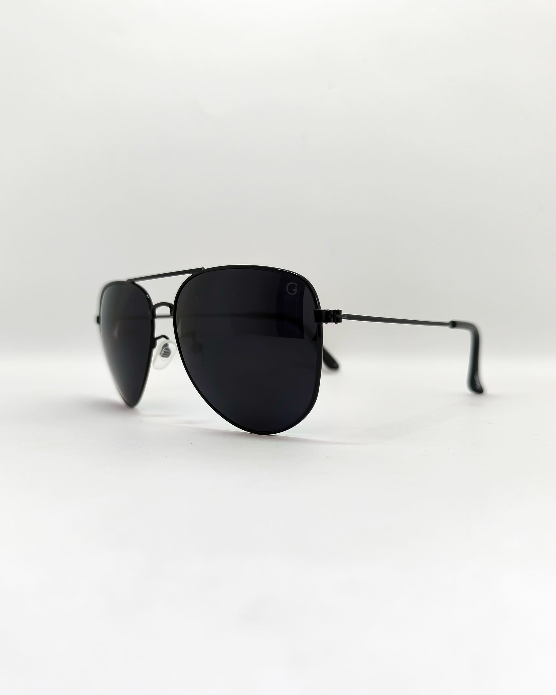 Óculos de Sol Masculino Retangular Preto em Acetato Premium - Gloss Eyewear