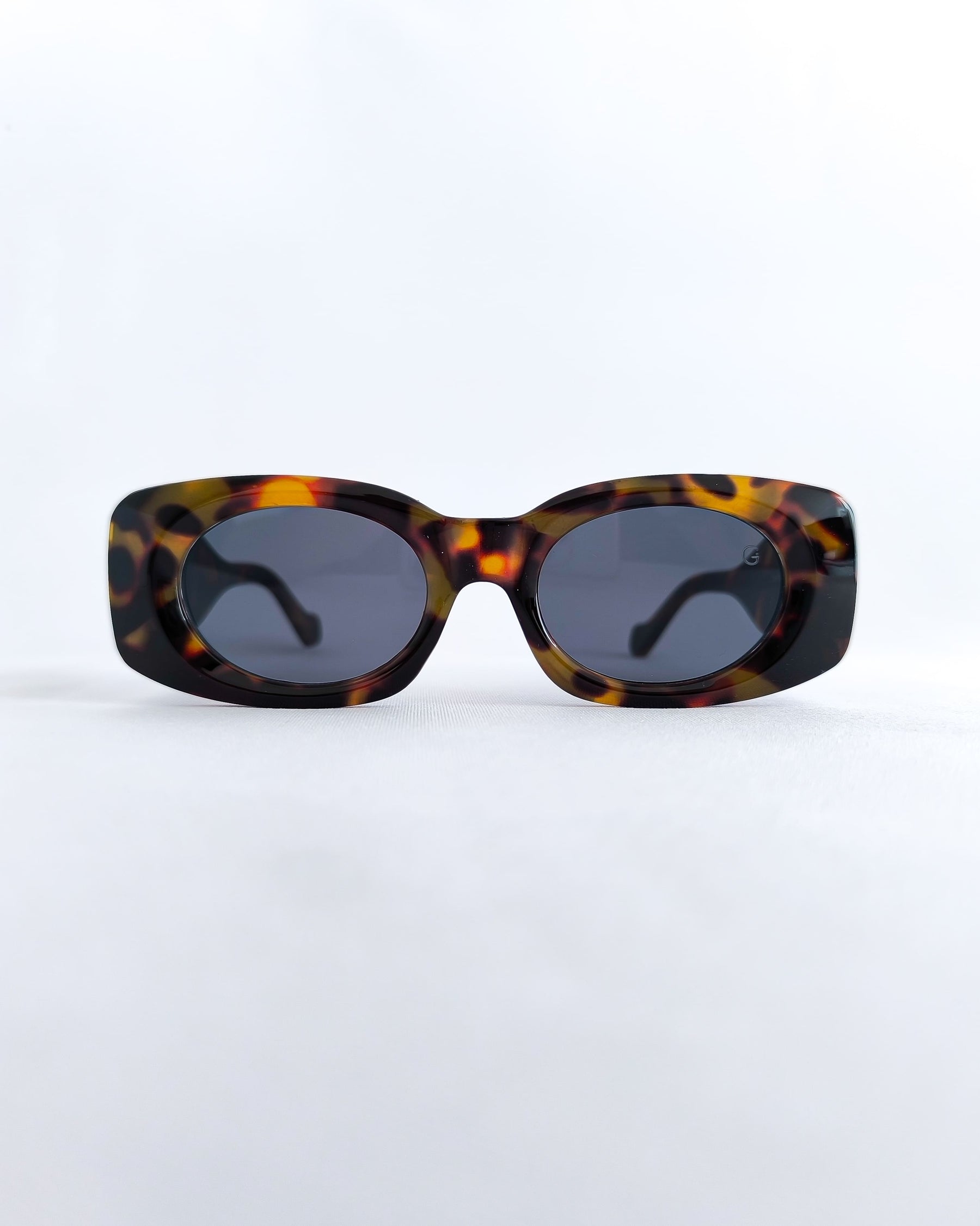 Óculos de Sol Feminino Slim em Acetato Animal Print Premium - Gloss Eyewear