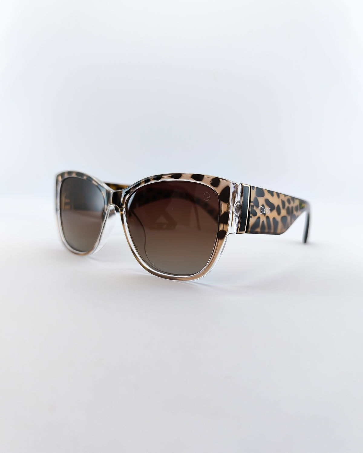 Óculos de Sol Feminino Animal Print em Acetato Polarizado – Gloss