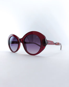 Óculos de Sol Feminino Oval Retrô em Acetato Premium – Gloss Eyewear
