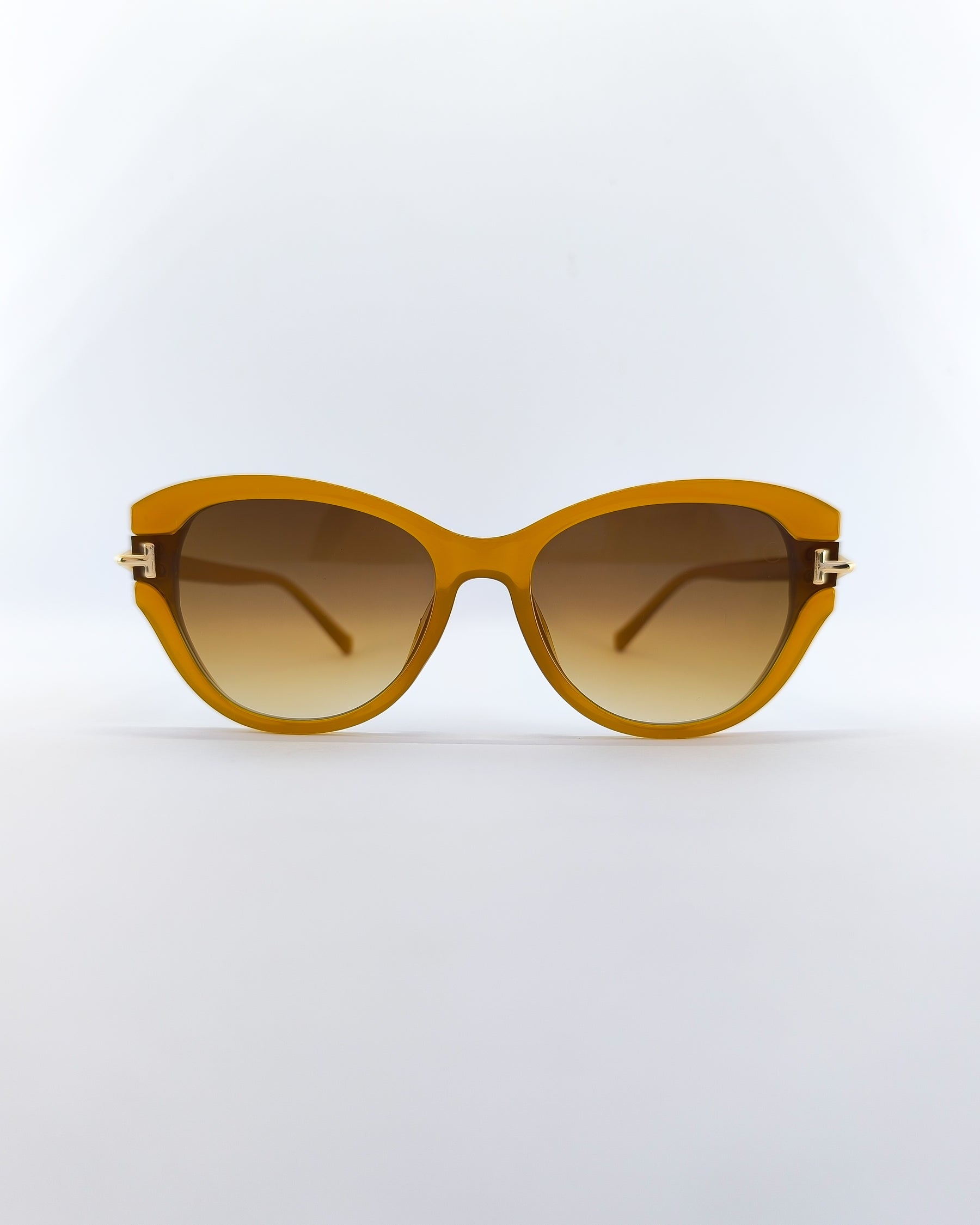 Óculos de Sol Feminino Gatinho Grande em Acetato com Lente Cosmética Degradê – Gloss