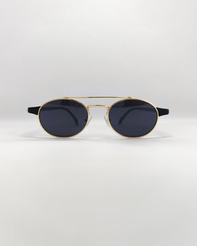 Óculos de Sol Unissex Oval Pequeno em Metal – Minimalista e Elegante