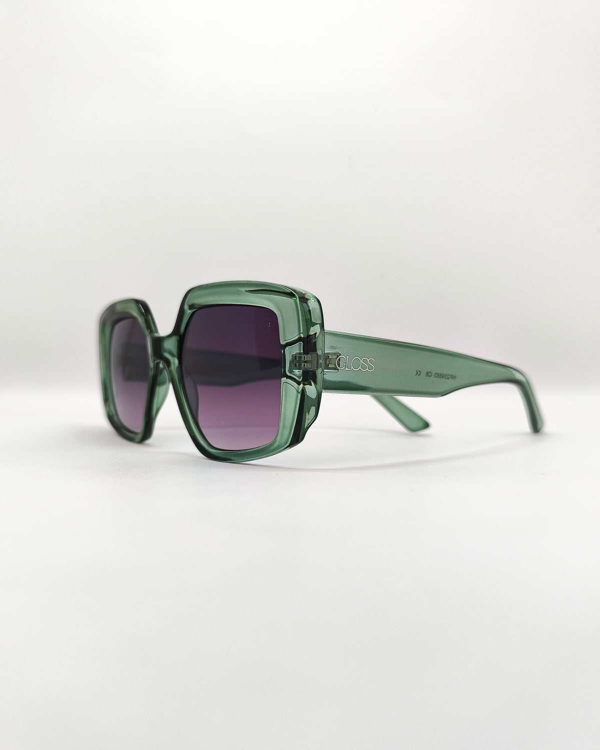 Óculos de Sol Feminino Quadrado Oversized em Acetato Premium – Gloss Eyewear