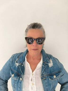 Óculos de Sol Feminino Gatinho em Acetato Colorido lente polarizada– Gloss