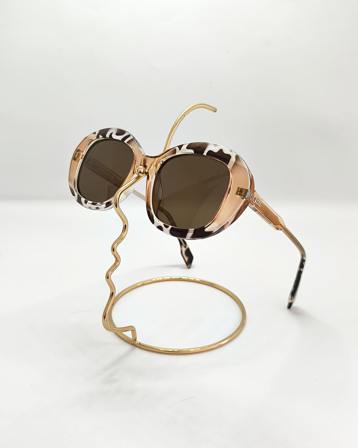 Óculos de Sol Feminino Oval em Acetato – Gloss