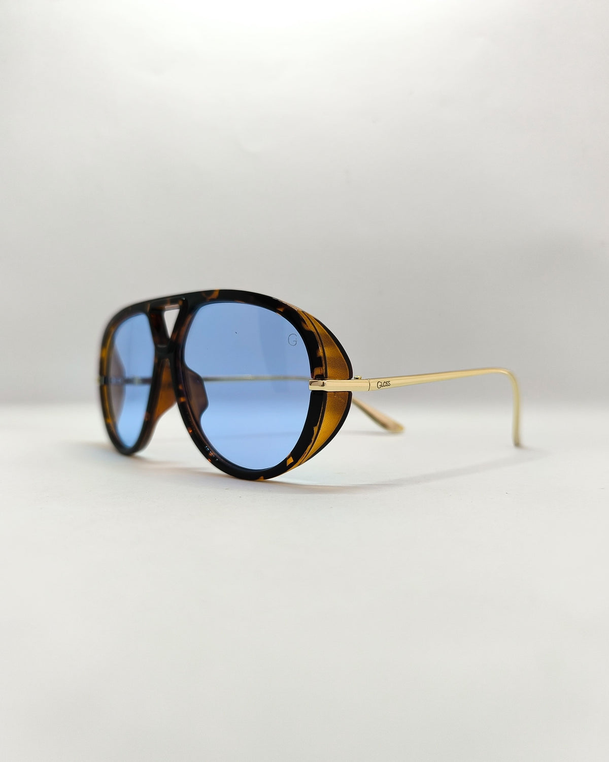 Óculos de Sol Feminino Aviador Maxi Grande em Acetato – Gloss