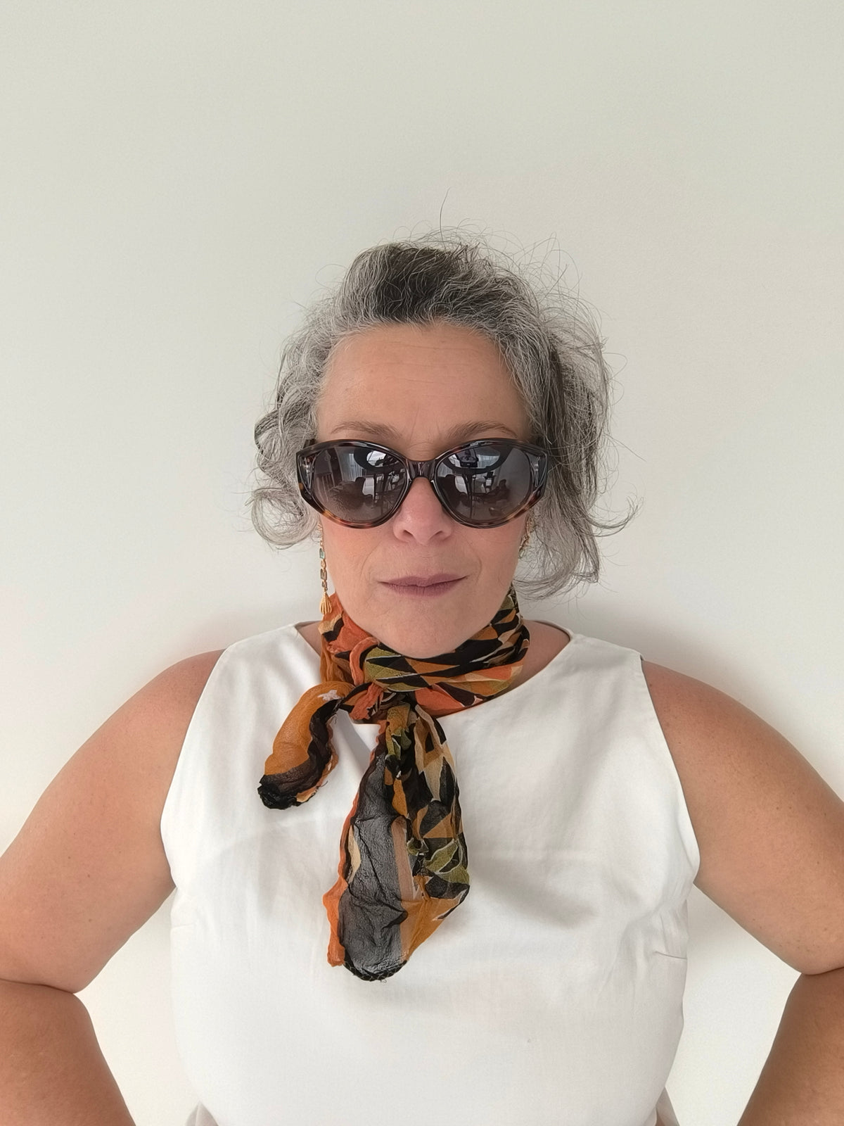 Óculos de Sol Feminino Slim Oval em Acetato Polarizado – Gloss