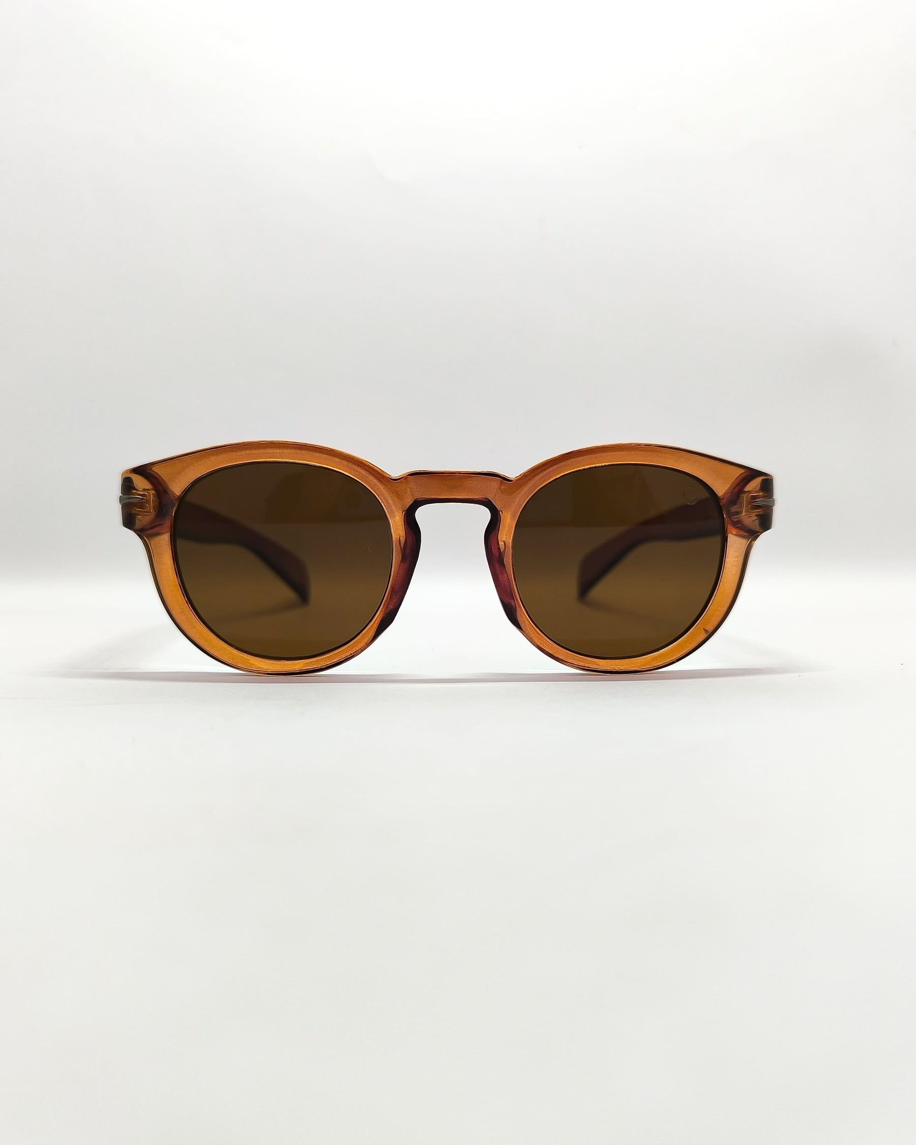 Óculos de Sol Unissex Redondo Pequeno em Acetato Polarizado – Gloss