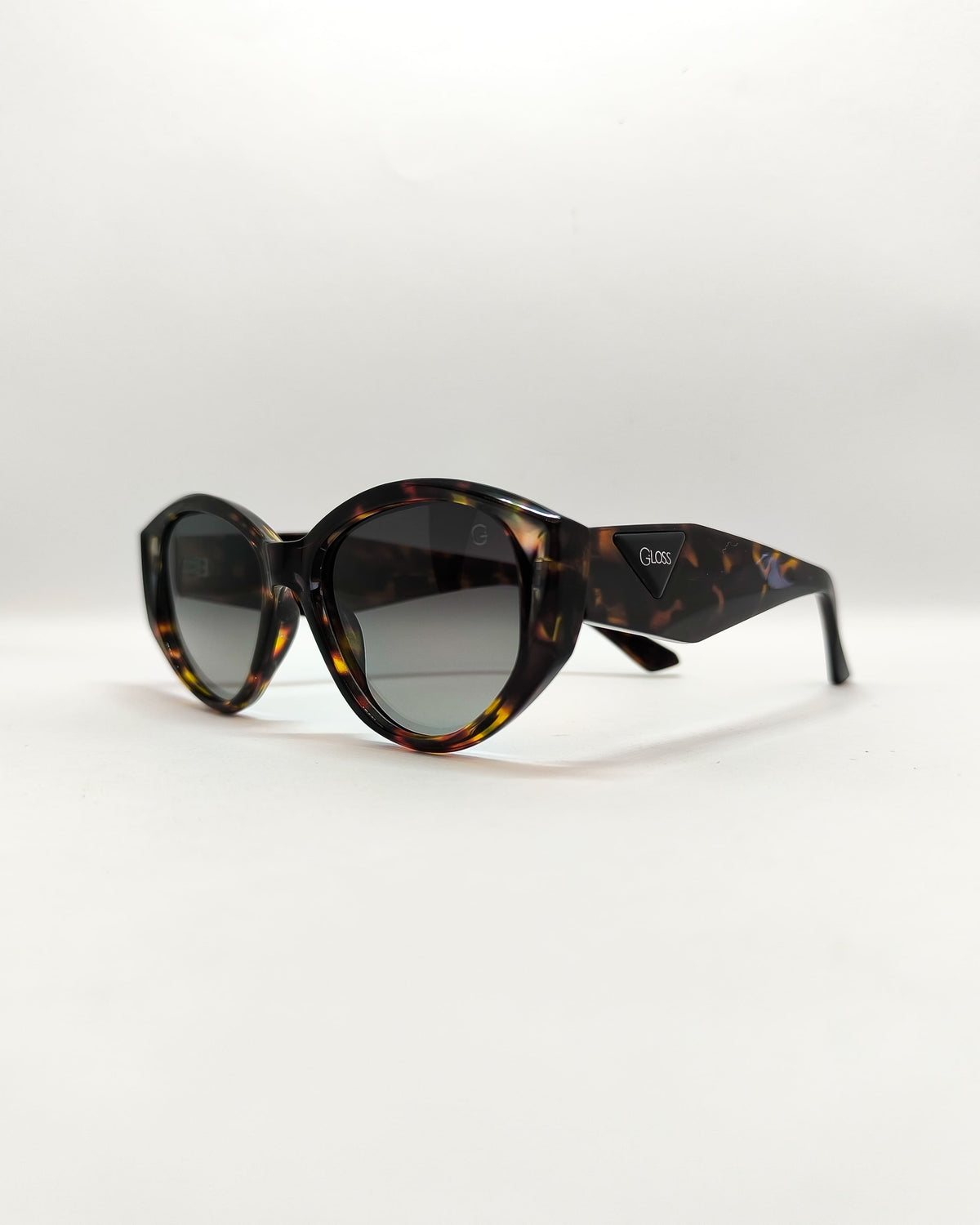 Óculos de Sol Feminino Slim Oval em Acetato Polarizado – Gloss