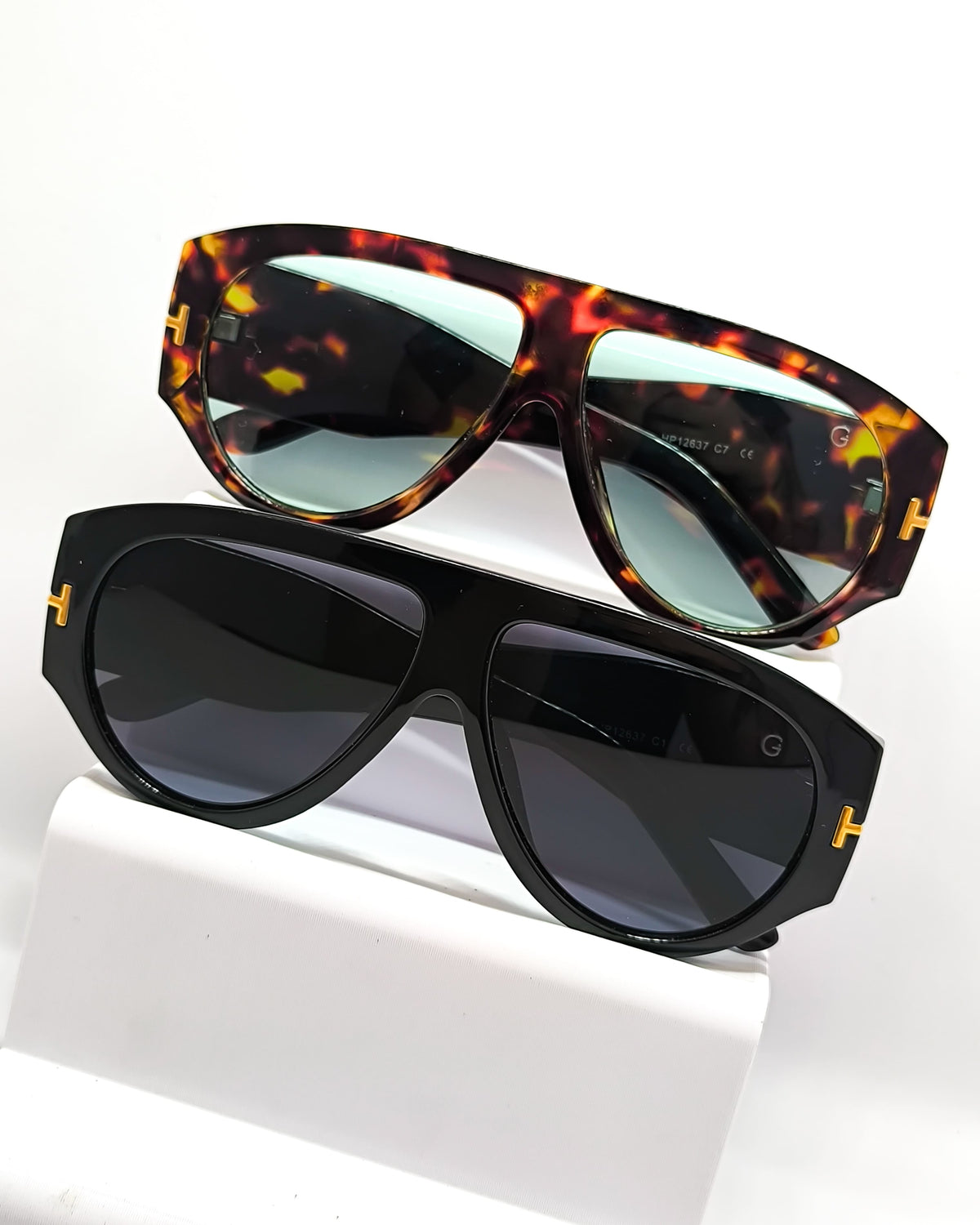 Óculos de Sol Feminino Aviador Máscara Maxi em Acetato – Gloss