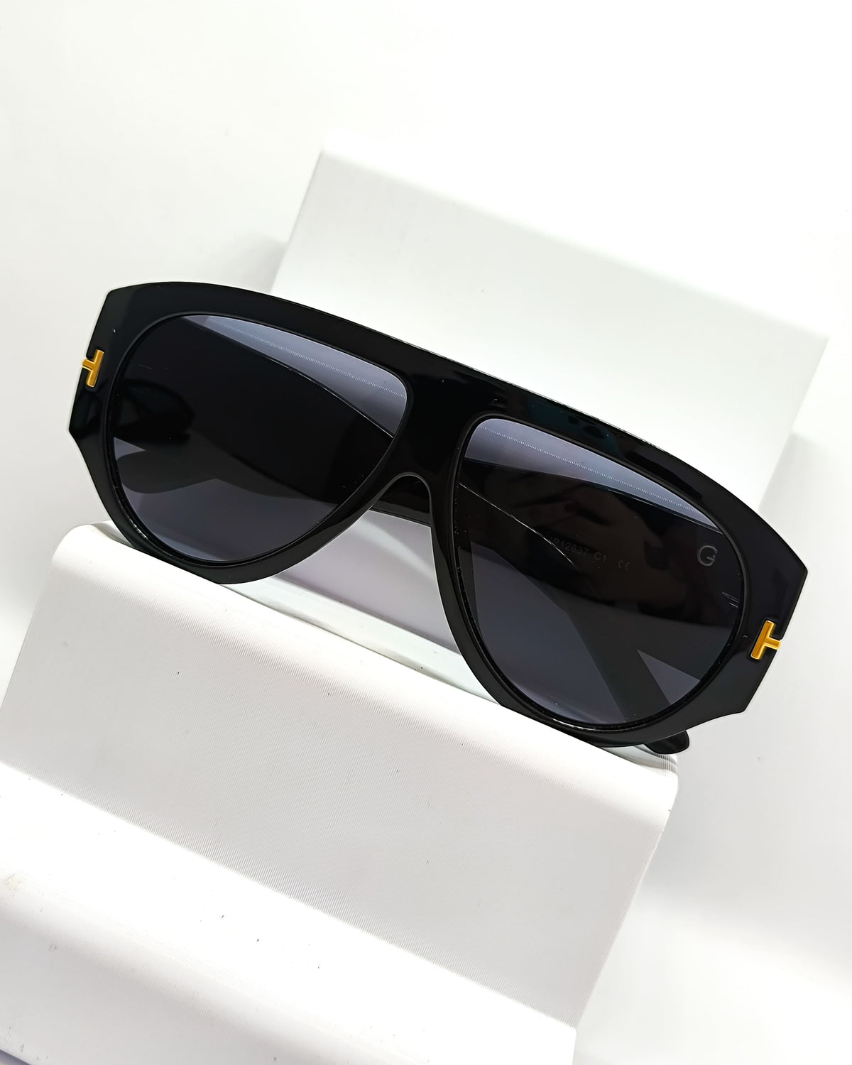 Óculos de Sol Feminino Aviador Máscara Maxi em Acetato – Gloss