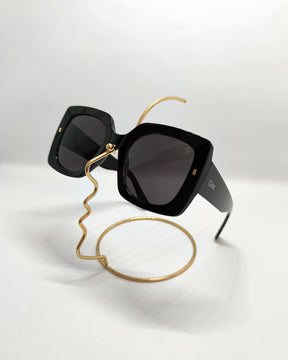 Óculos de Sol Feminino Quadrado Grande em Acetato – Gloss