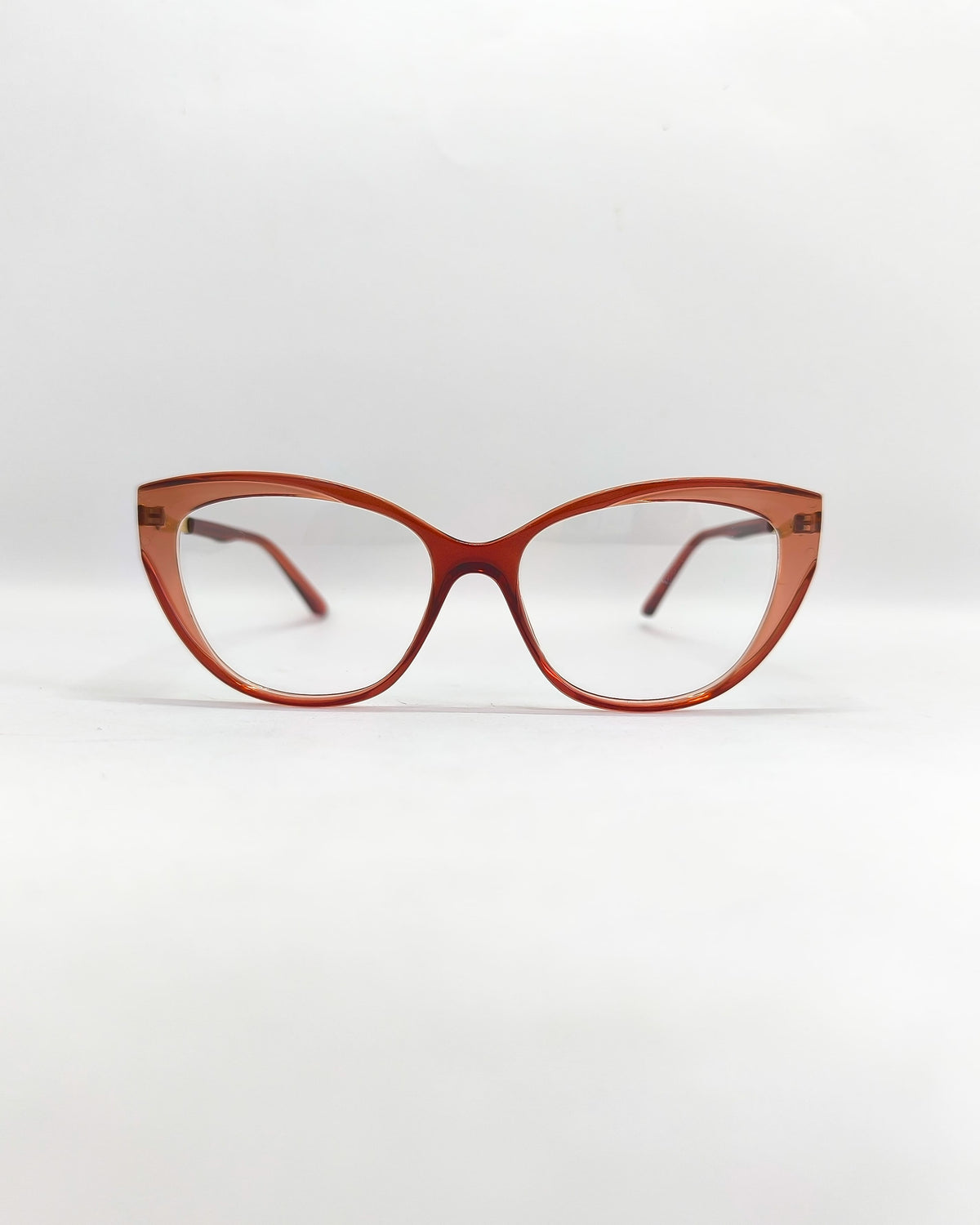 Óculos para Grau Feminino Gatinho em Metal e Acetato – Gloss