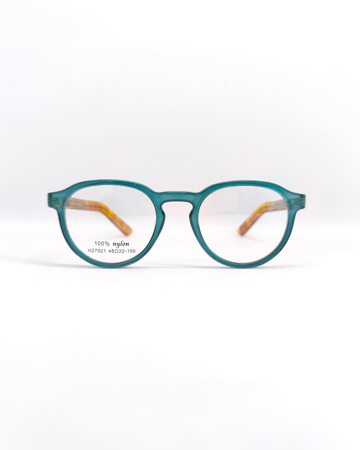 Óculos para Grau Unissex Redondo em Acetato Azul e Tartaruga – Gloss