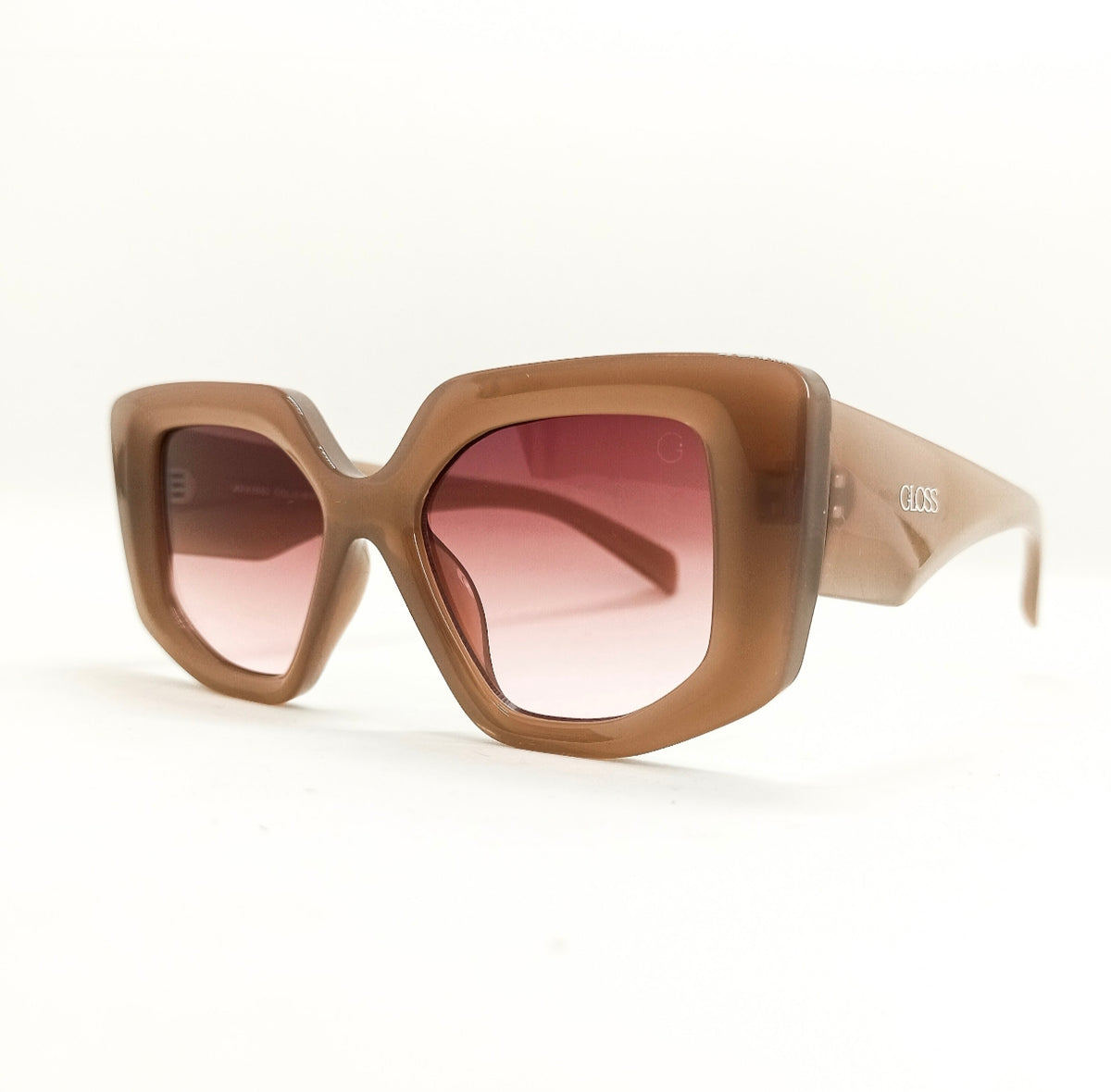 Óculos de Sol Unissex Slim em Acetato Verde com Lentes Amarelas Premium - Gloss Eyewear