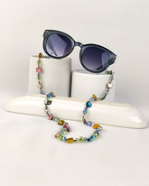 Cordinha para Óculos Unissex em Pedraria Colorida Premium - Gloss Eyewear