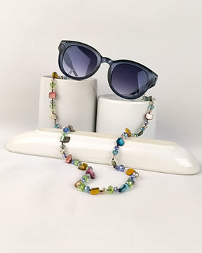 Cordinha para Óculos Unissex em Pedraria Colorida Premium - Gloss Eyewear