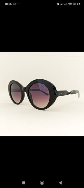 Óculos de Sol Feminino Oval Retrô em Acetato Premium – Gloss Eyewear